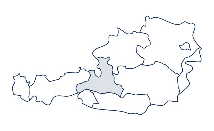 Karte Salzburg