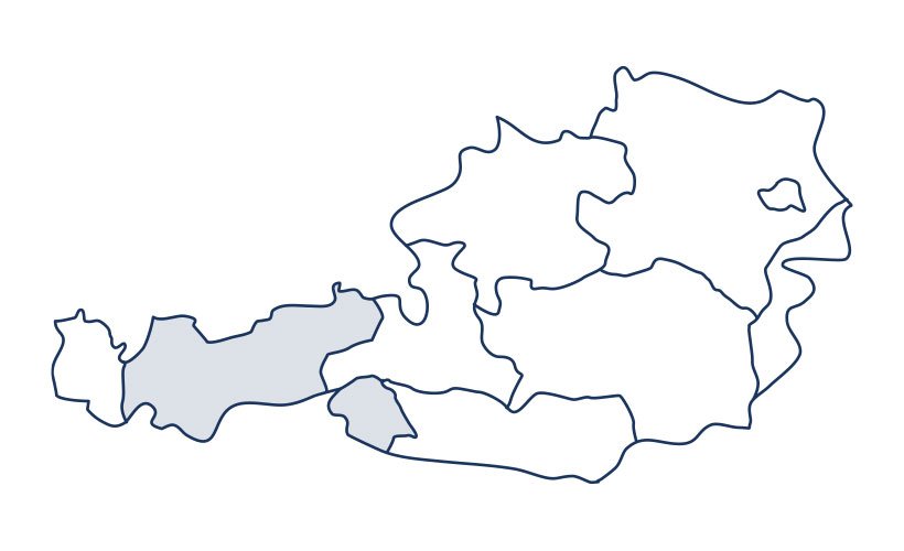 Karte Tirol